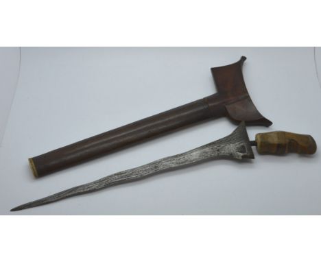Javanese Kris dagger 13.5' blade 