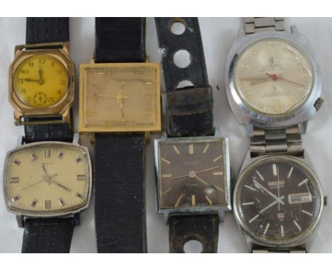 6 wristwatches - Sekonda & Timex 