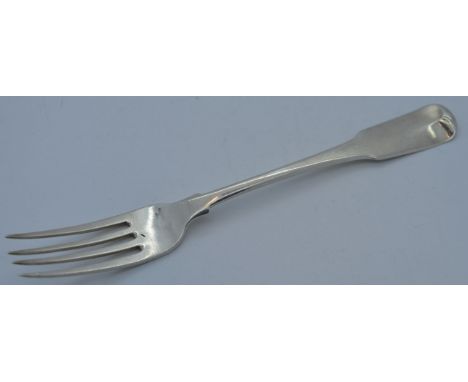 Silver Edinburgh fork 1809 