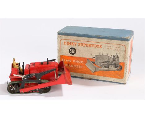 Dinky Supertoys 561 Blaw Knox Bulldozer, housed in its original box