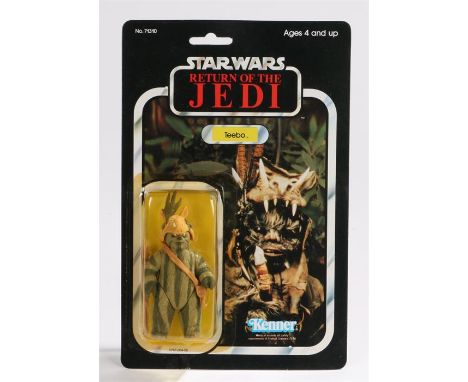 Kenner Teebo, Star Wars, Return of the Jedi, 1984, upon a 79 back unpunched card