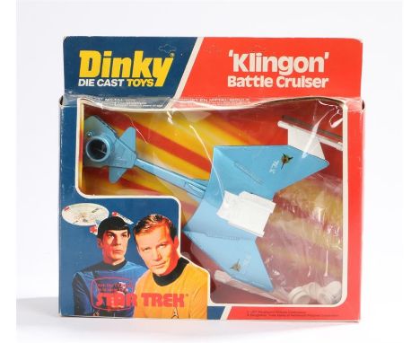 Dinky Diecast Star Trek toy, Klingon Battle Cruiser, 357, 1977, boxed