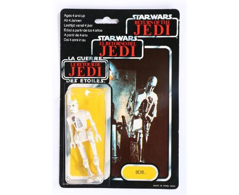 Kenner 8D8, Star Wars, Return of the Jedi, upon a 79 back punched card