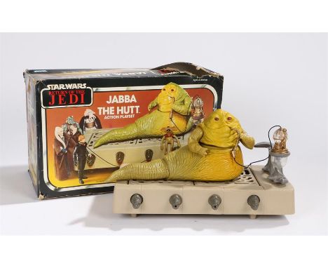 Kenner Star Wars Return of the Jedi Jabba the Hutt action playset, boxed