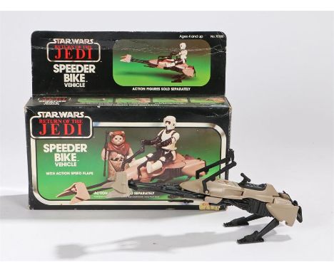Kenner Star Wars Return of the Jedi Speeder Bike with action speed flaps