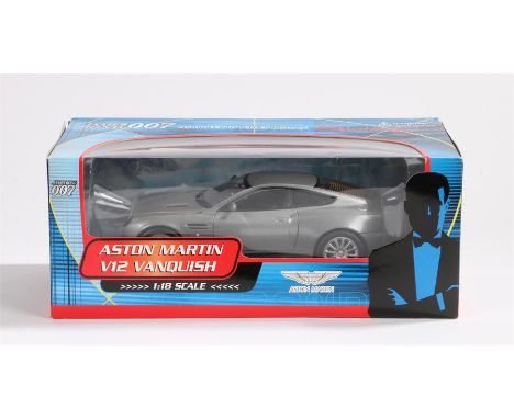 James Bond Die Another Day Aston Martin V12 Vanquish, 1:18 scale, boxed