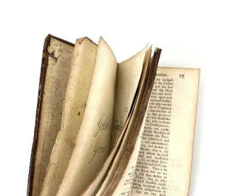 JEREMY TAYLOR. 'A Choice Manual', 1669. Speckled full leather, slight wear on edges of spine, 12mo, contemp.calf, London,1669