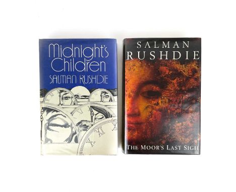 Salman Rushdie THE MOOR’S LAST SIGH By Salman Rushdie (1995) First edition. Together with MIDNIGHT’S CHILDREN By Salman Rushd