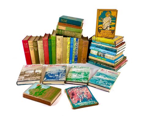 Thirty five books on the history and culture of Cornwall. 'Life in Cornwall,' four volumes early, mid and late nineteenth cen