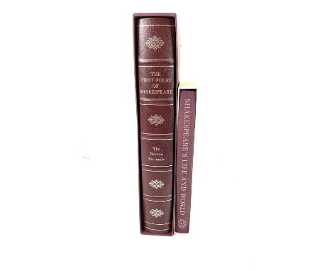 The Folio Society. The First Folio of Shakespeare, plus one other.