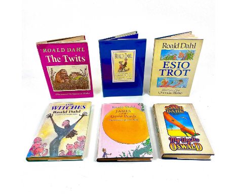 Six works by Roald Dhal. THE TWITS By Roald Dahl (1981) Alfred A Knopf. First US edition Together with ESIO TROT (1990) Jonat