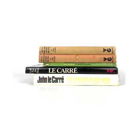 John Le Carre. 'The Looking-Glass War,' first edition, original cloth, sun bleached spine to unclimbed dj, some spotting to e