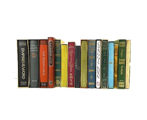 The Folio Society. London - Portrait of a City, together with fifteen other Folio books each in their own cardboard sleeve. (