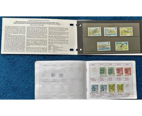 Federatie IV Philatelica Album with 140+ Helvetia (Swiss) Stamps approx size 5 x 6, Plus Mint Stamps 50th Anniversary of the 