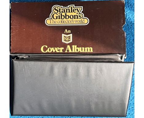 20 FDC in a Stanley Gibbons New Classic Cover Album, 24 Leafs with Hand Written Covers, Including British Motor Cars 1982, Co