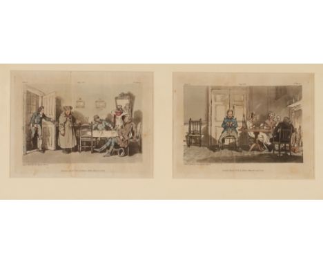 After Augustus John Atkinson,&nbsp;a collection of humorous caricature prints published by William Miller, contained in six f