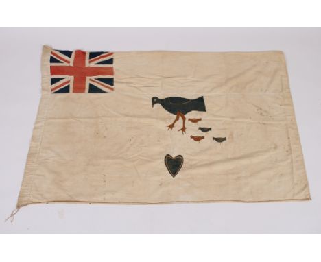 An Asafo vintage flag,&nbsp;&nbsp;93cm x 147cm