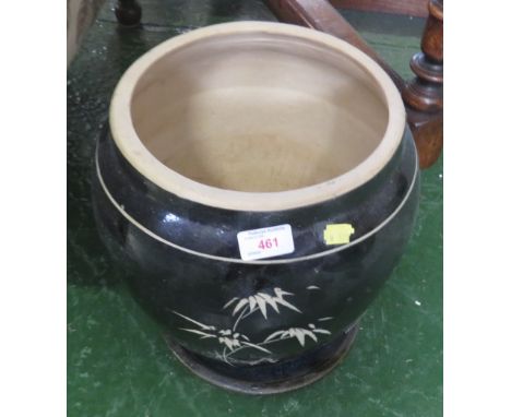 GLAZED CERAMIC PLANTER