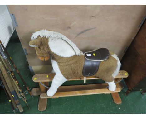 CHILDRENS ROCKING HORSE (SOLD AS A DECORATIVE ITEM ONLY, AF)