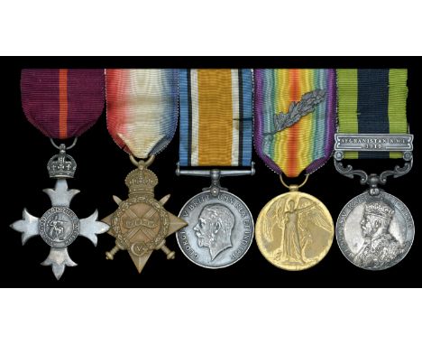 An inter-War O.B.E. group of five awarded to Major C. H. H. Harold, Royal Army Medical Corps  The Most Excellent Order of the