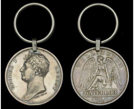 A Presentation Striking of a Waterloo Medal awarded to Don Miguel Ricardo de Alava, who served as Spanish Commissioner with t