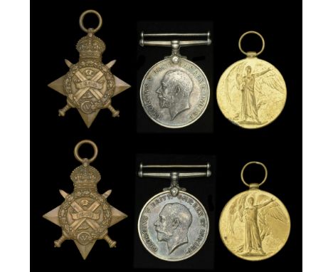 Family Group:  Three: Private T. W. Mason, 2nd Battalion, Suffolk Regiment, who was killed in action at Le Cateau on 26 Augus