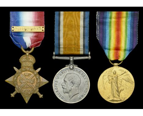 Three: Private H. W. Foreman, 1st Battalion, Royal Scots Fusiliers, who died from wounds received on the Western Front on 27 