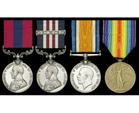 A fine Great War April 1918 ‘Aveluy Wood’ D.C.M., 1916 ‘Somme’ M.M. and 1919 ‘North Russia Archangel Command’ Second Award Ba