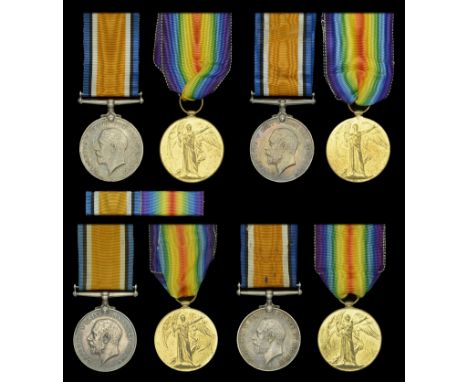 Pair: Captain H. Coppock, Royal Army Medical Corps British War and Victory Medals (Capt. H. Coppock.); together with the reci