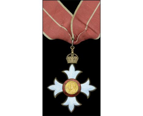 The Most Excellent Order of the British Empire, C.B.E. (Civil) Commander’s 2nd type neck badge, silver-gilt and enamel, with 