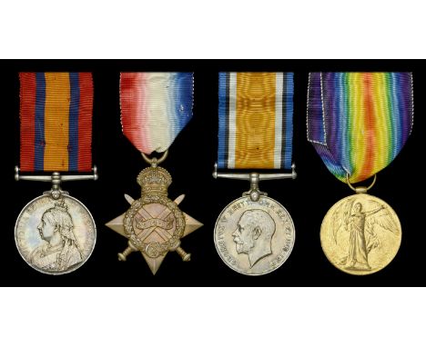 Four: Acting Corporal W. Breakspear, 6th Battalion, Royal Irish Regiment, late Royal Berkshire Regiment  Queen’s South Africa
