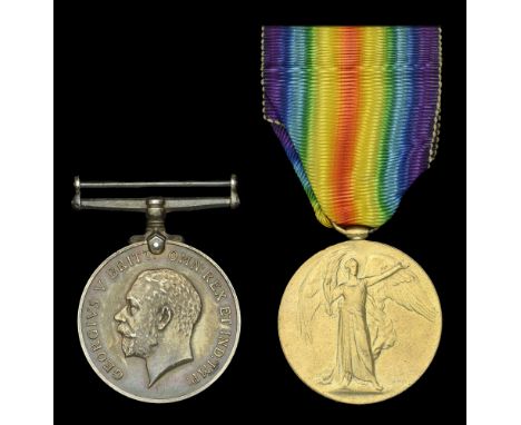 Pair: Private W. Clark, 1st Battalion, Dorsetshire Regiment, who was killed in action during the Retreat from Mons on 24 Augu