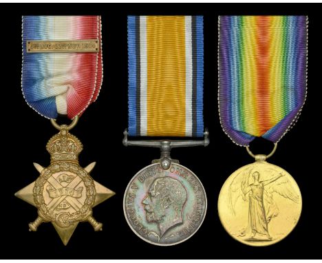 Three: Private E. Lefevre, 2nd Battalion, Suffolk Regiment, who was killed in action during the 2nd Suffolks’ important stand