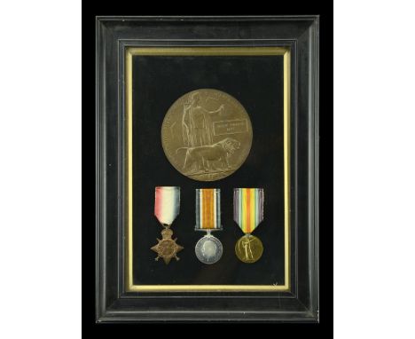 Three: Private F. W. Lark, 1/4th Battalion, Suffolk Regiment (Territorial Force), who was killed in action on the Somme on 15