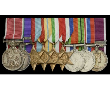 A post-war B.E.M. group of nine awarded to Staff Sergeant George Bulger, 7th Parachute Regiment, Royal Horse Artillery   Brit