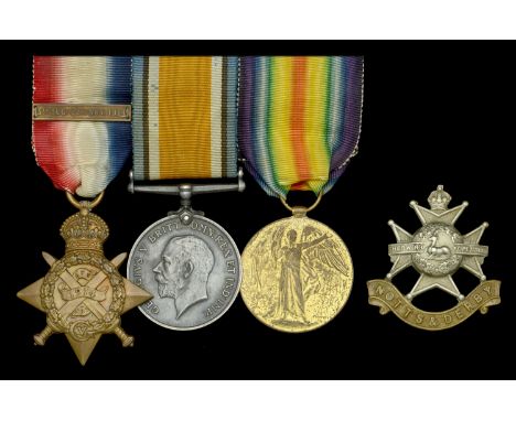 Three: Private H. Trussell, 2nd Battalion, Sherwood Foresters (Nottinghamshire and Derbyshire Regiment), who was captured and