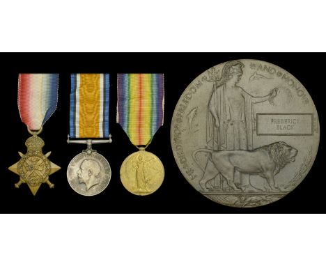 Three: Private F. Slack, 1st Battalion, Queen’s Own (Royal West Kent Regiment), who was killed in action at Wasmes during the