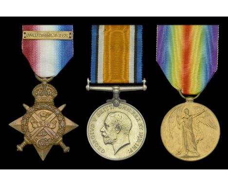Three: Lance Corporal J. F. Sullivan, 1st Battalion, Duke of Cambridge’s Own (Middlesex Regiment), who was killed in action a