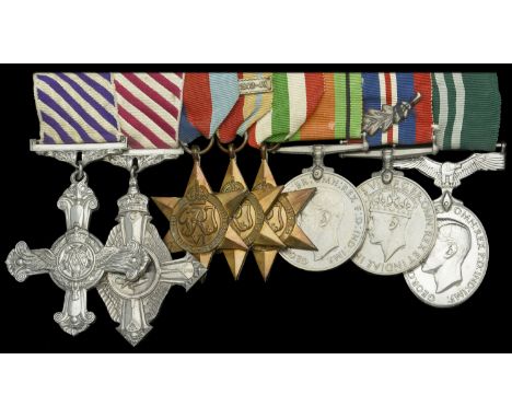 A Second War 1942 ‘Western Desert Campaign’ D.F.C., ‘1945’ A.F.C., K.C.V.S.A. group of eight awarded to Flight Lieutenant J. 
