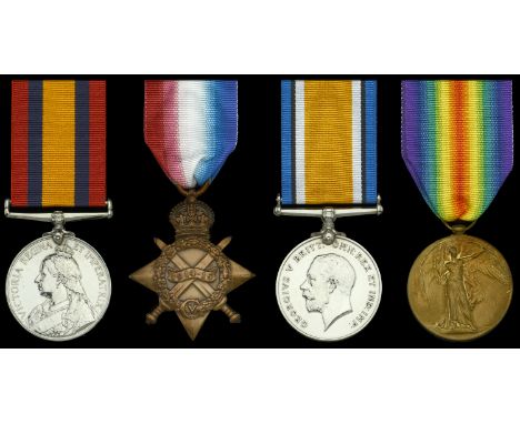 Four: Petty Officer First Class W. Phillips, Royal Navy  Queen’s South Africa 1899-1902, no clasp (W. Phillips, A.B., H.M.S. 