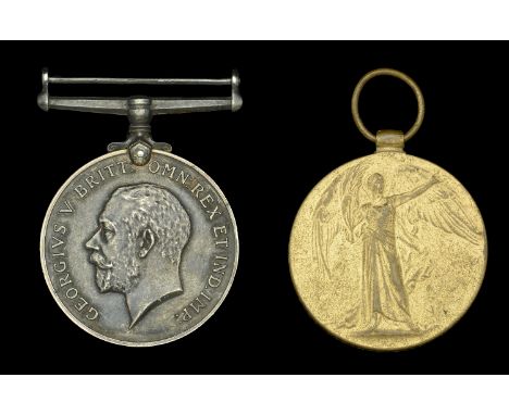 Pair: Private A. G. Self, 1st Battalion, Norfolk Regiment, who was killed in action at Elouges during the Retreat from Mons o