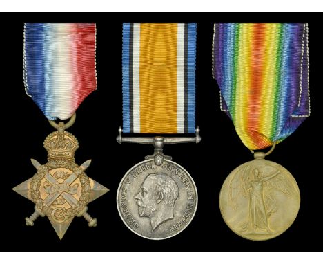 Three: Lance-Corporal H. V. Steedman, 1st Battalion, Scots Guards, who was killed in action when his battalion was overwhelme