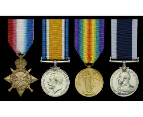 Four: Chief Electrical Artificer First Class, C. P. Jermyn, Royal Navy, who served in H.M.S. Orion at the Battle of Jutland  