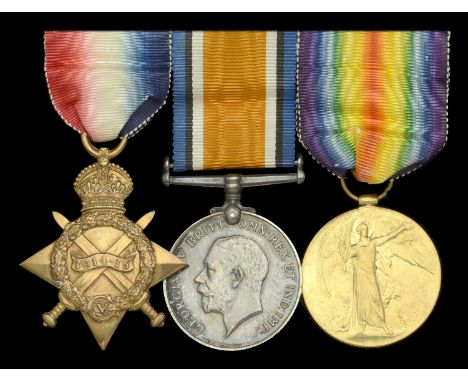 Three: Lieutenant H. A. Colquhoun, 16th Battalion, Canadian Infantry, attached Royal Naval Air Service  1914-15 Star (Lieut: 