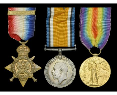 Three: Trooper W. Hawkins, 2nd Life Guards, who was killed in action during the Household Cavalry’s stand at Zandvoorde Ridge