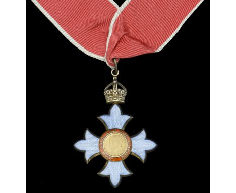 The Most Excellent Order of the British Empire, C.B.E. (Civil) Commander’s 2nd type neck badge, silver-gilt and enamel, with 