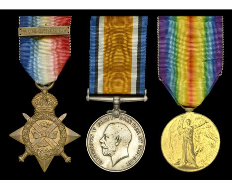 Three: Lance Corporal W. J. Jupp, 2nd Battalion, Royal Sussex Regiment, who was killed in action at Klein Zillebeke during th