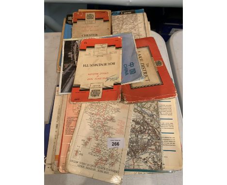 A COLLECTION OF VINTAGE MAPS 