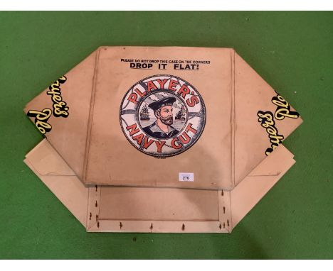 A VINTAGE 'JOHN PLAYERS NAVY CUT' DROP IT FLAT BOX 
