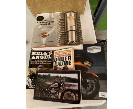 VARIOUS HARLEY DAVIDSON RELATED BOOKS 